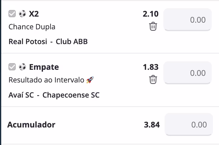 bilhete ousado 03.06