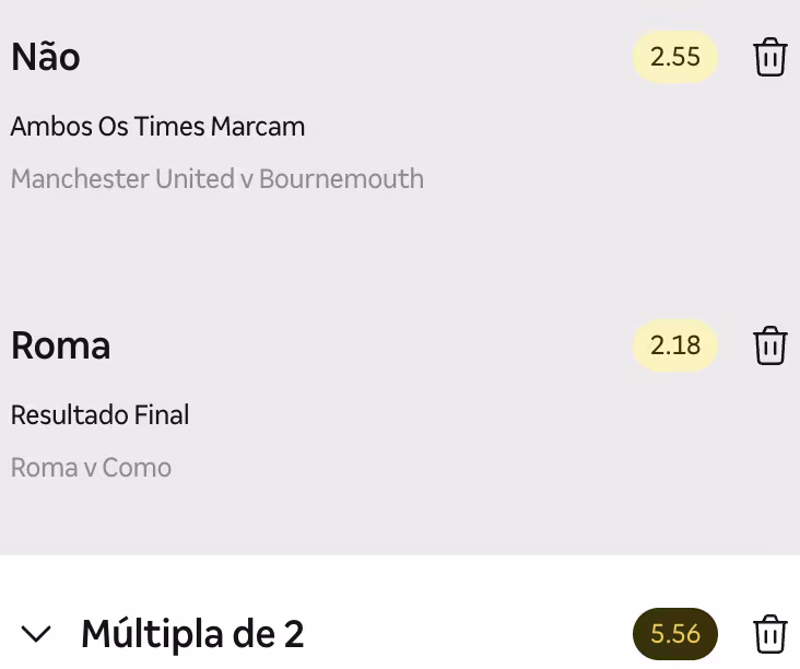 bilhete ousado 15.12