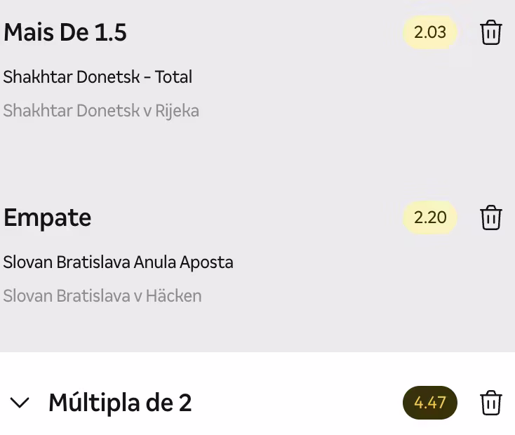 bilhete ousado 18.12