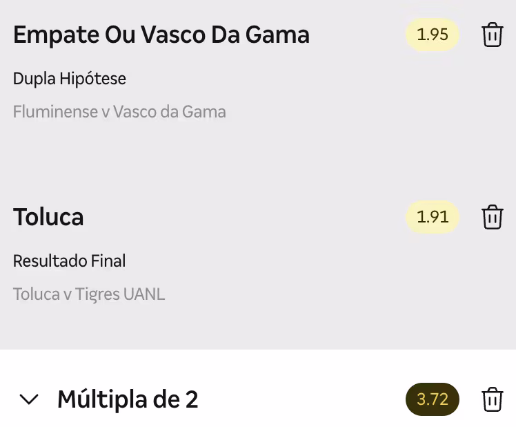 bilhete moderado fim de semana
