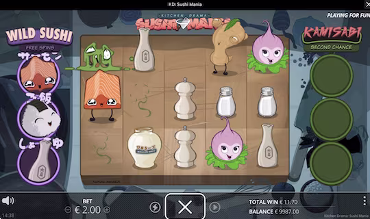 slot sushi mania