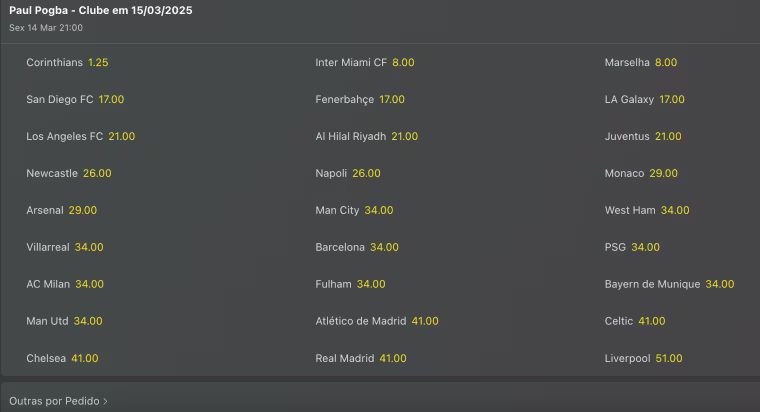 apostar proximo time paul pogba bet365