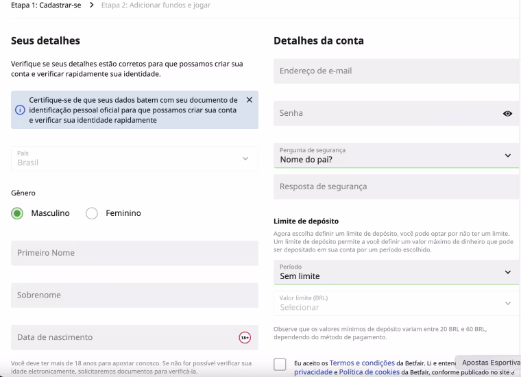 criar conta betfair