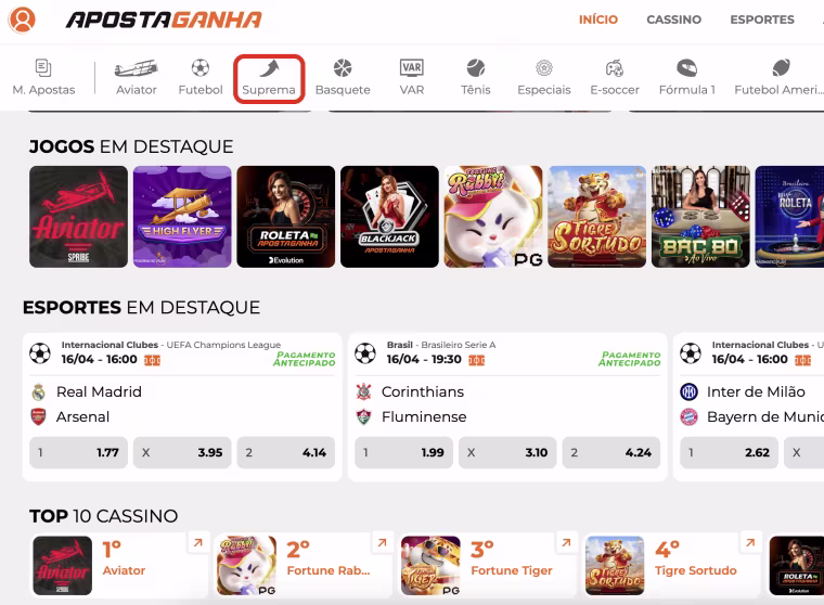 como aproveitar odd suprema aposta ganha