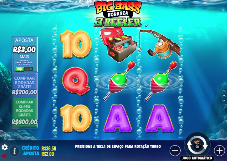 como funciona big bass slot