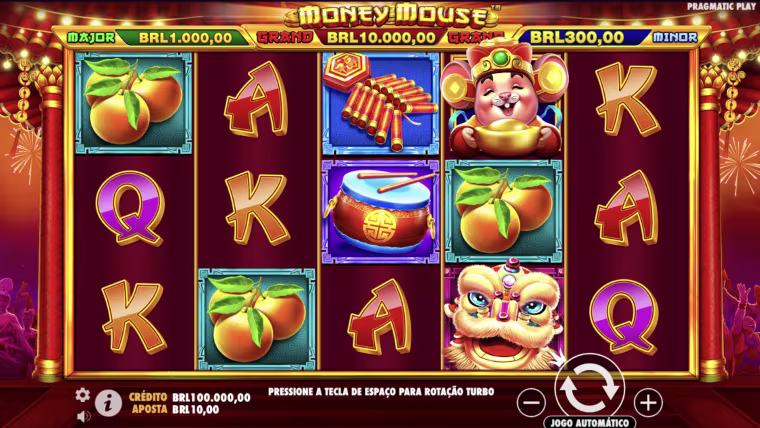 onde esta o dinheiro do money mouse slot