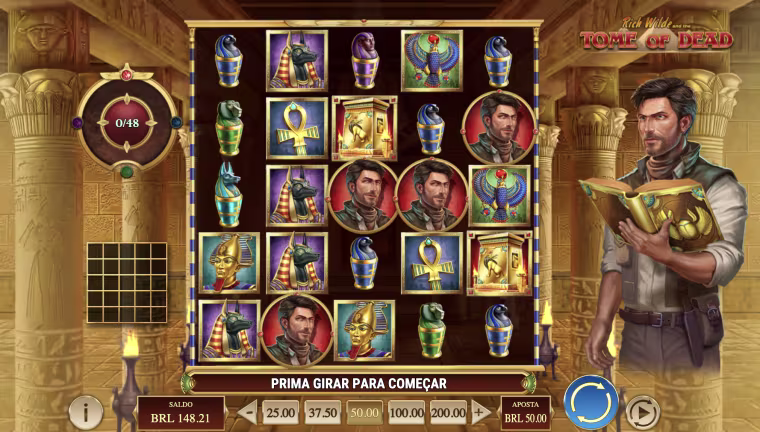 slot rich wilde tome dead como ganhar