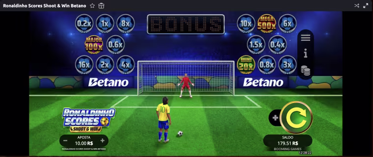ronaldinho scores slot como jogar