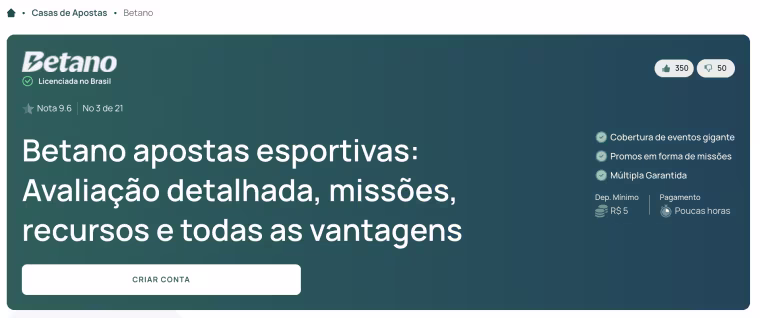 credenciais betano