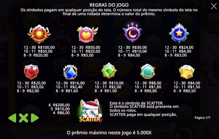 starlight christmas slot como ganhar