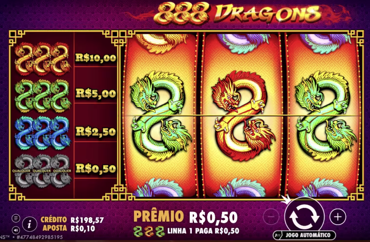 ganhar no slot do dragao
