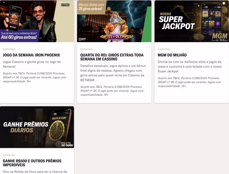 promocoes betmgm