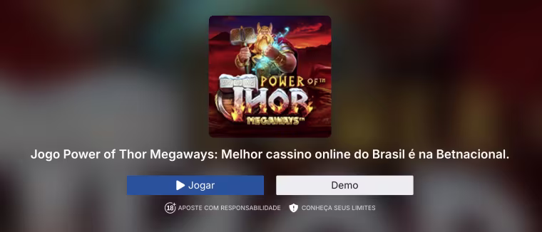 modo demo para jogar o slot