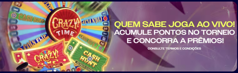 torneio cassino ao vivo alfa premios