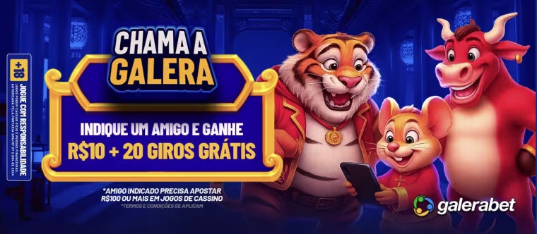 bonus indicacao amigo galera bet