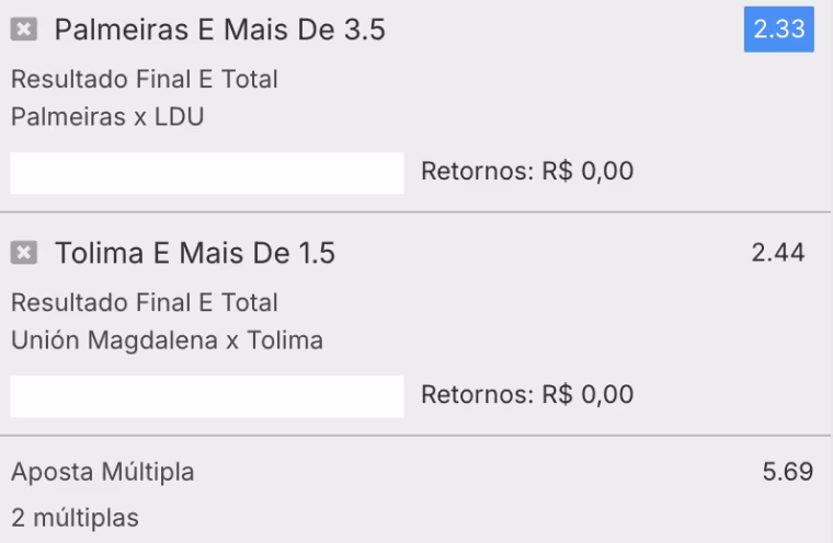 bilhete ousado 30.10