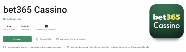 bet365 cassino app