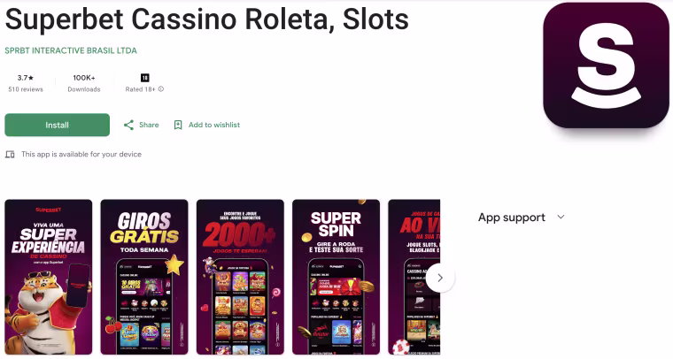 superbet cassino app