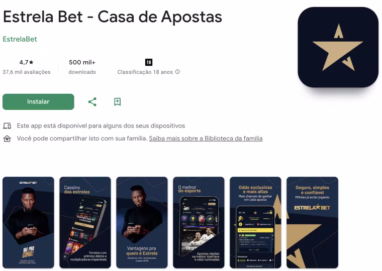app download estrela bet