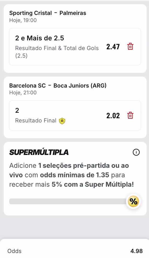bilhete ousado 05.05