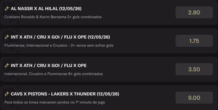 betmgm odds exclusivas apostar copa do brasil