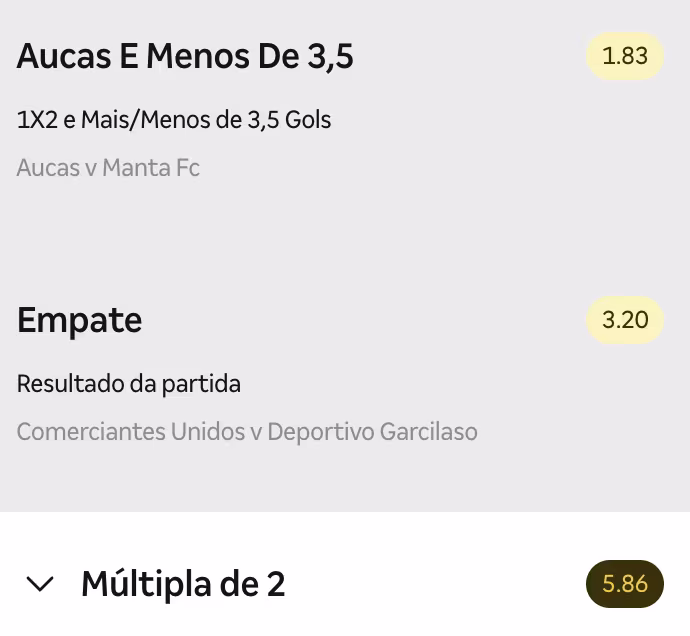 bilhete ousado 25.05