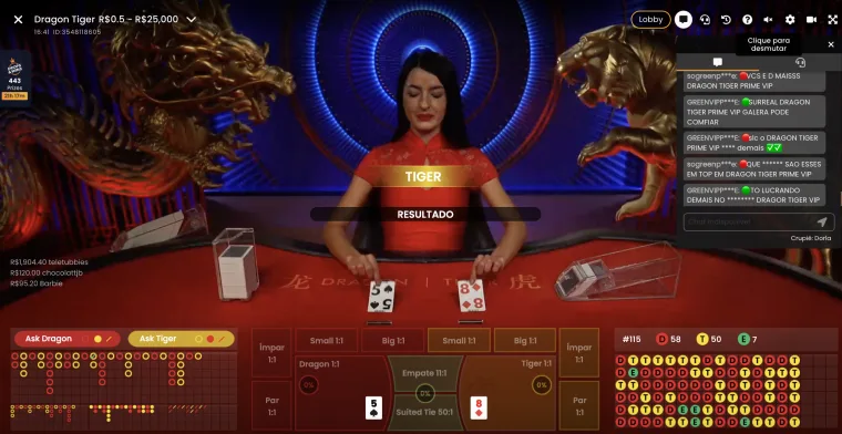 Dragon Tiger  Jogue Slots e Cassino ao Vivo na KTO