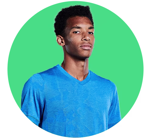 Felix Auger-Aliassime para vencer