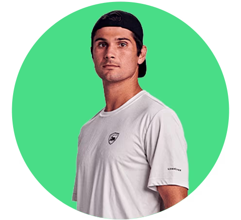 Handicap +2,5 games Marcos Giron