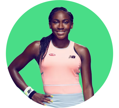 Handicap / Coco Gauff -5.5 games