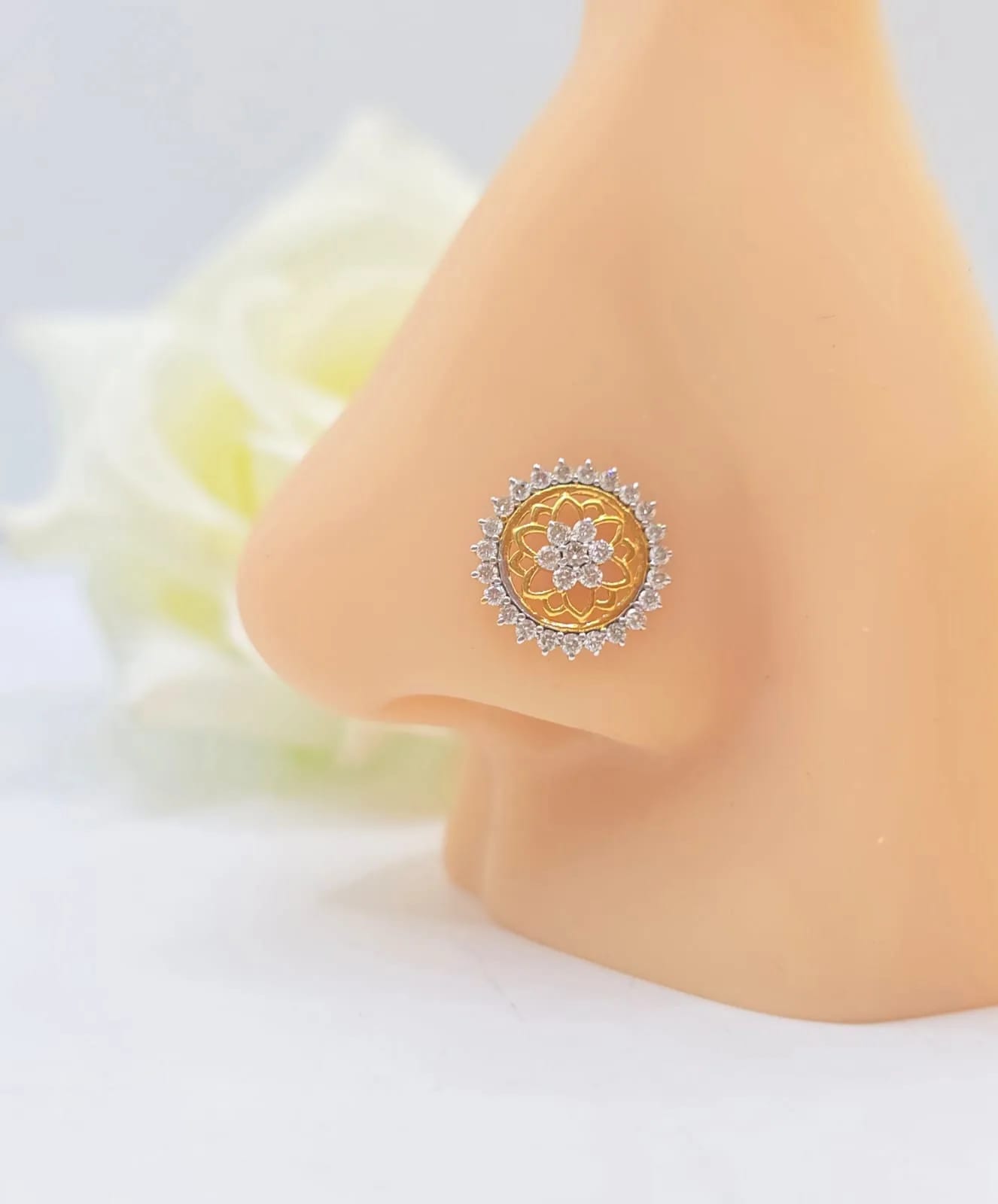 Diamond Nose Pin
