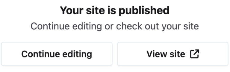 Modal footer