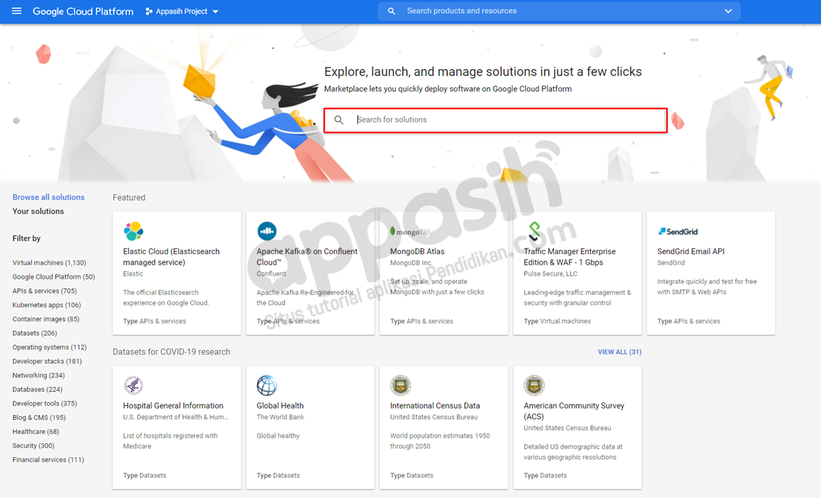cara daftar gcp dengan jenius