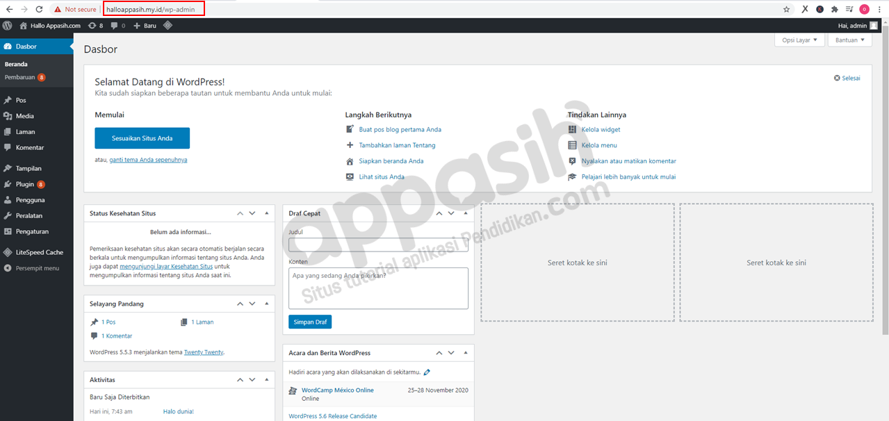 Menghubungkan domain ke VPS Google Cloud