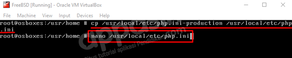 install moodle di freebsd