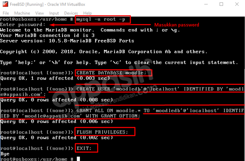 install moodle di freebsd