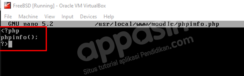 install moodle di freebsd