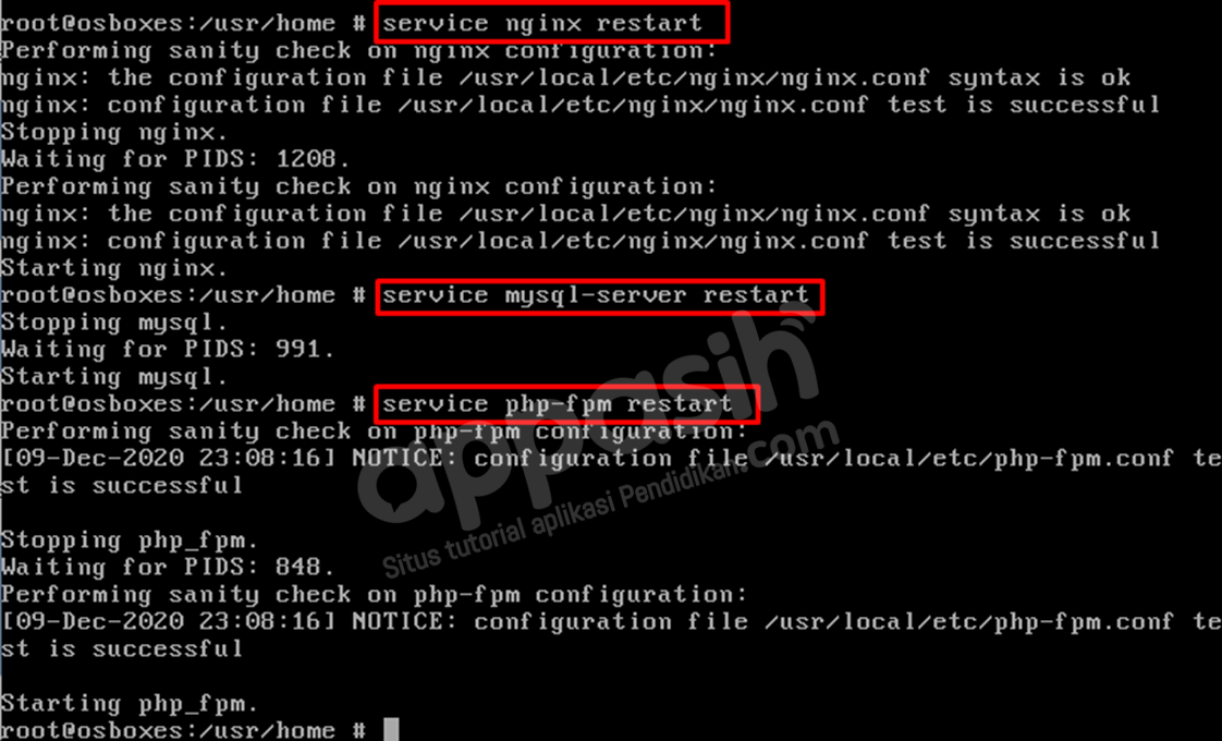 install moodle di freebsd