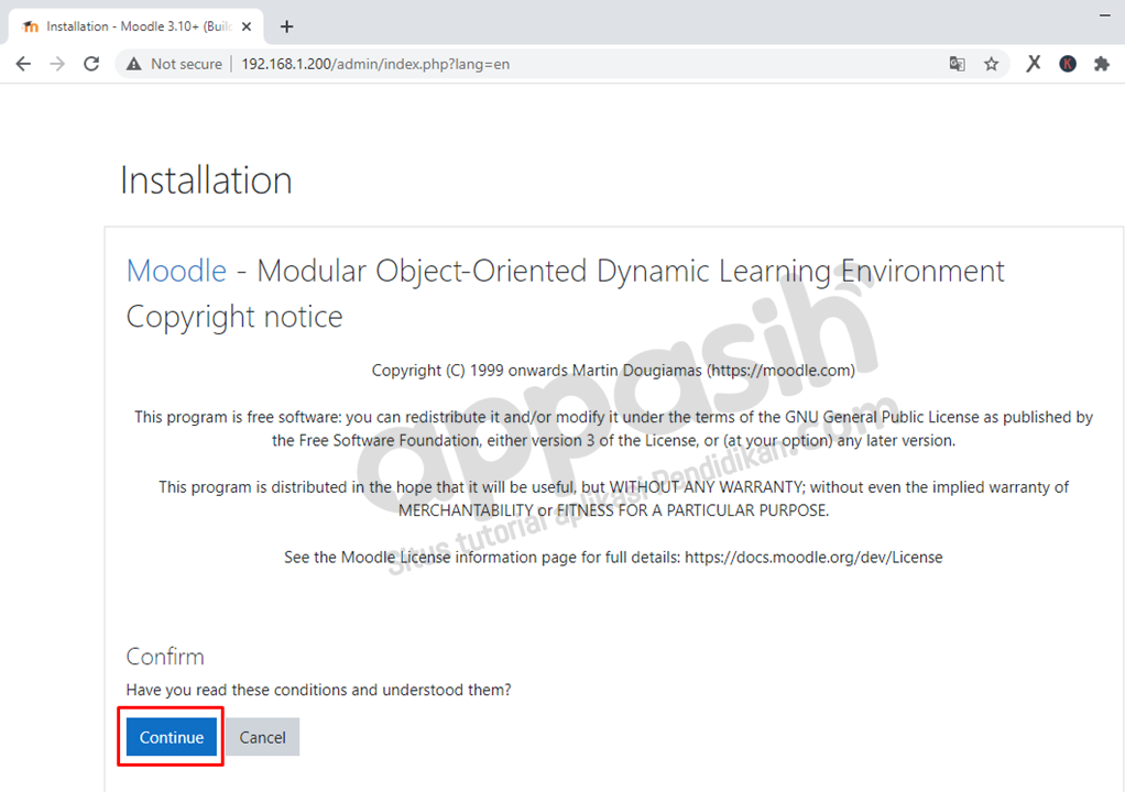 install moodle di freebsd