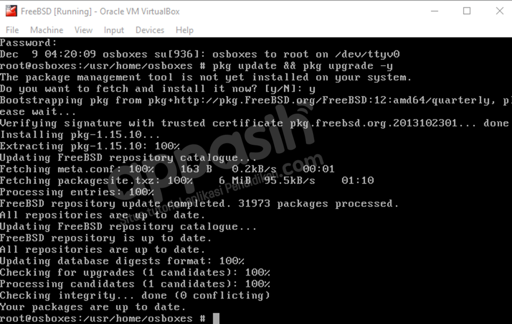 install moodle di freebsd