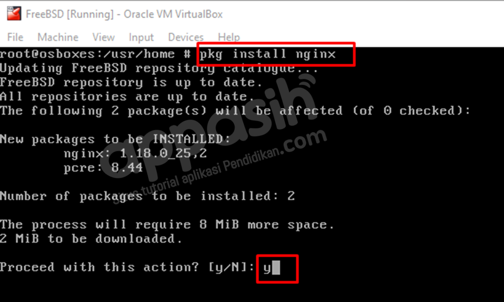 install moodle di freebsd