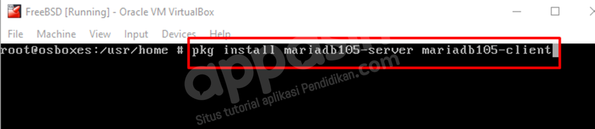 install moodle di freebsd