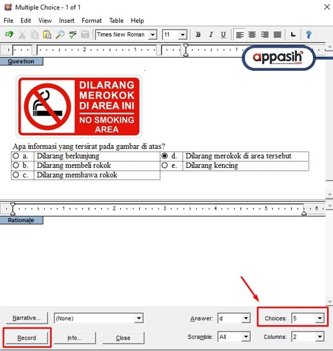tutorial examview test generator lengkap