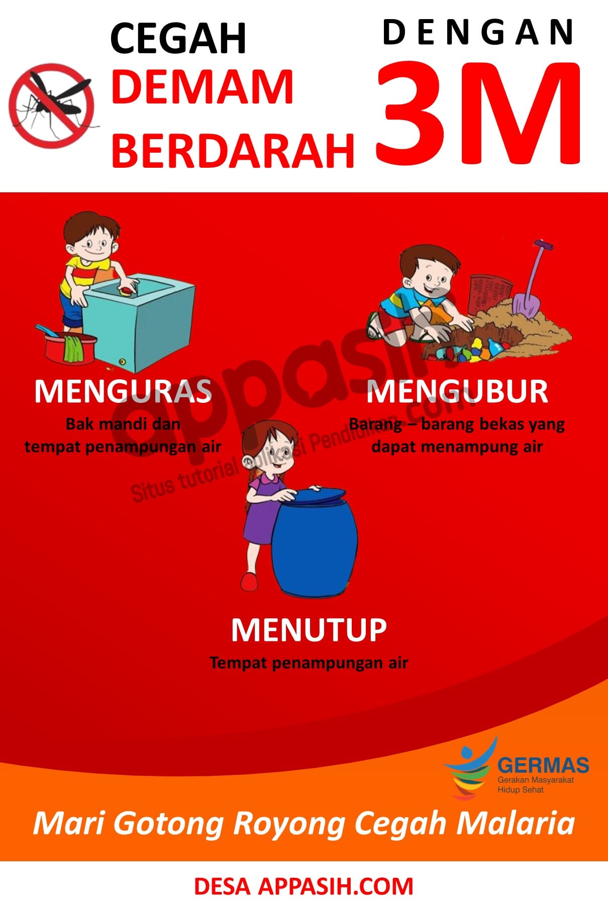 Contoh Poster Demam Berdarah