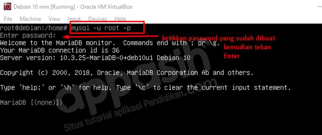 install moodle di debian