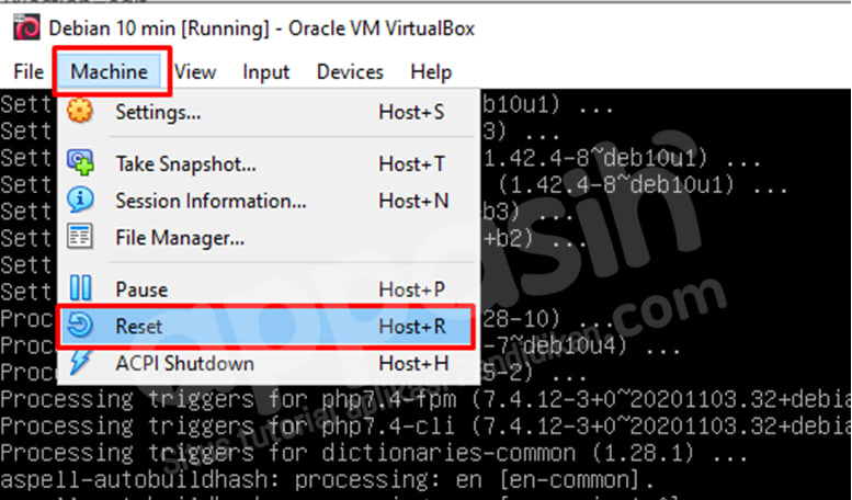 install moodle di debian