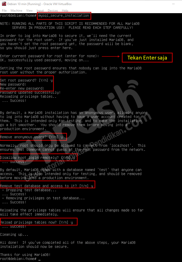 install moodle di debian