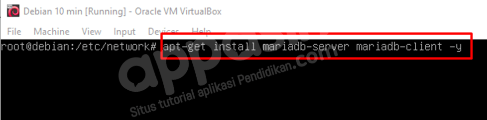 install moodle di debian