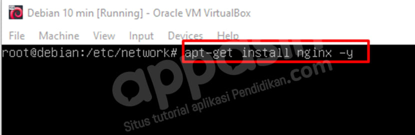 install moodle di debian
