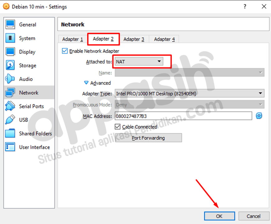install moodle di debian